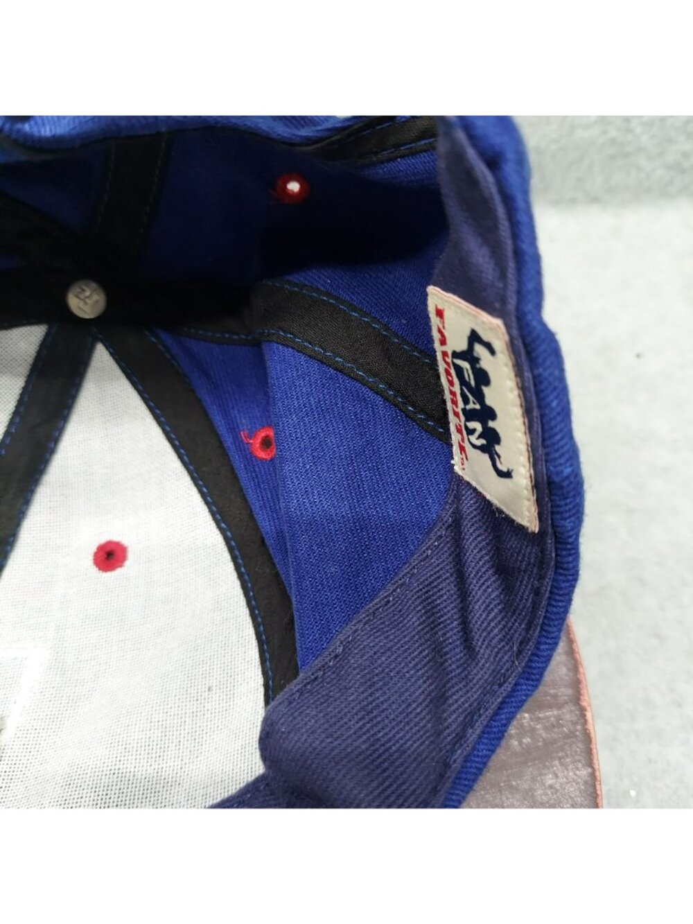 Texas Rangers Adjustable Blue Baseball Cap With Embroidered Logo - Picture 12 of 14